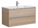 Vanity PVC OAK 36 inches
