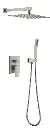 Shower 10 inches stainless steel