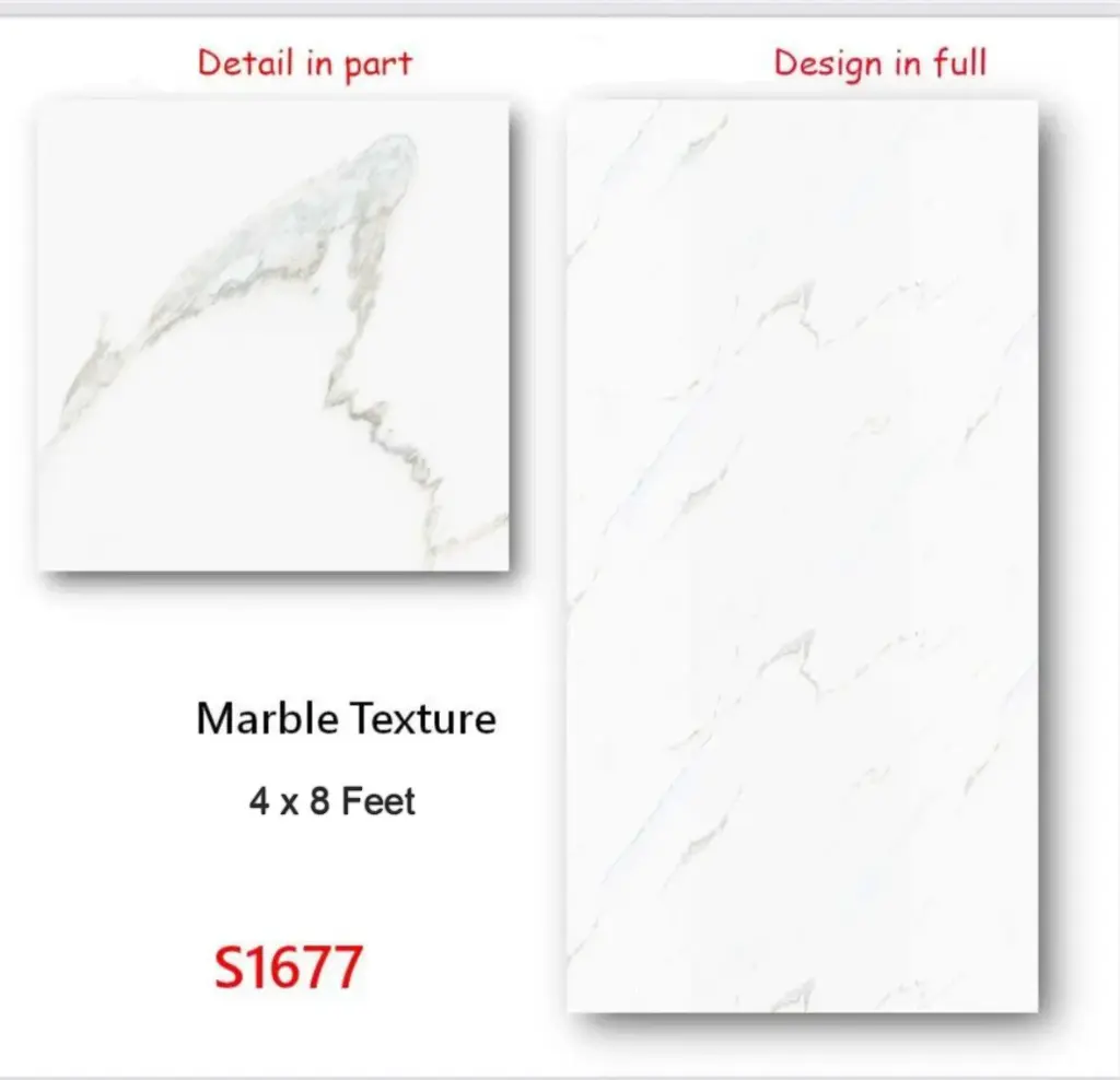 Panel PVC imitación mármol  S1677