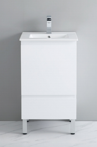 [X-PF500-LG] PVC Vanity with Legs 20´´