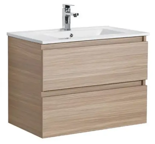 [CL-OAK600-WH] Vanity PVC OAK 24 inches