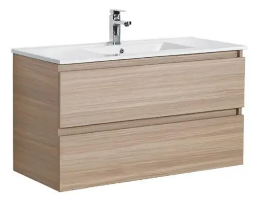 [CL-OAK900-WH] Vanity PVC OAK 36 inches