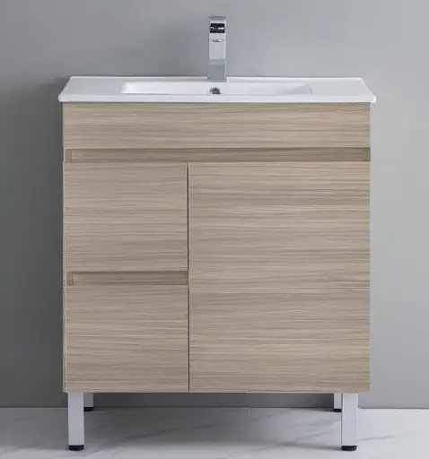 [CL-OAK750L-LG] Vanity PVC OAK 30 Left LG 