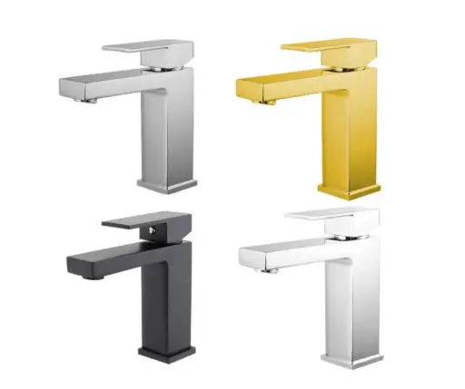 Bathroom faucet with pop up F99